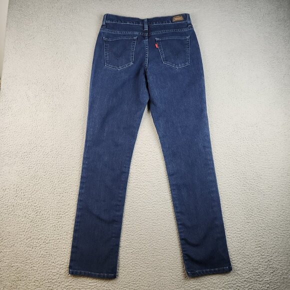 Levi's Jeans Women's 10 Perfectly Slimming 512 Skinny Dark Wash Pants Stretch - Picture 2 of 14